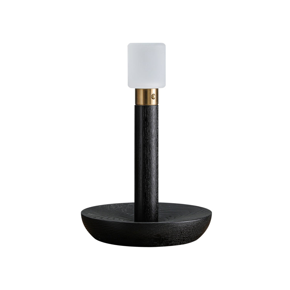 Candeeiro de mesa Lumaice minimalista em madeira