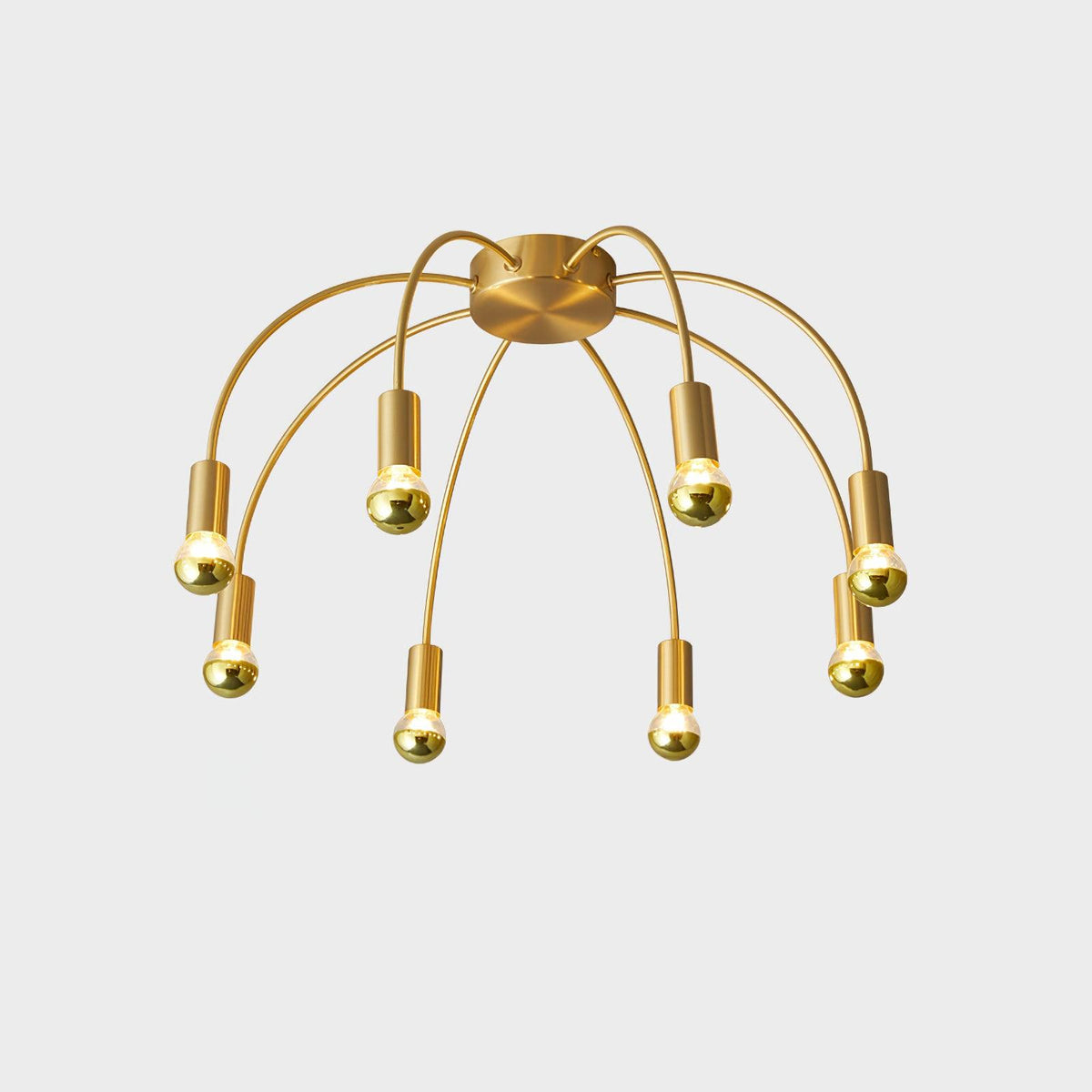 Candeeiro de teto de luxo em vidro Sage