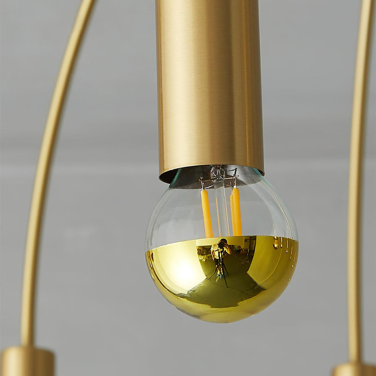 Candeeiro de teto de luxo em vidro Sage