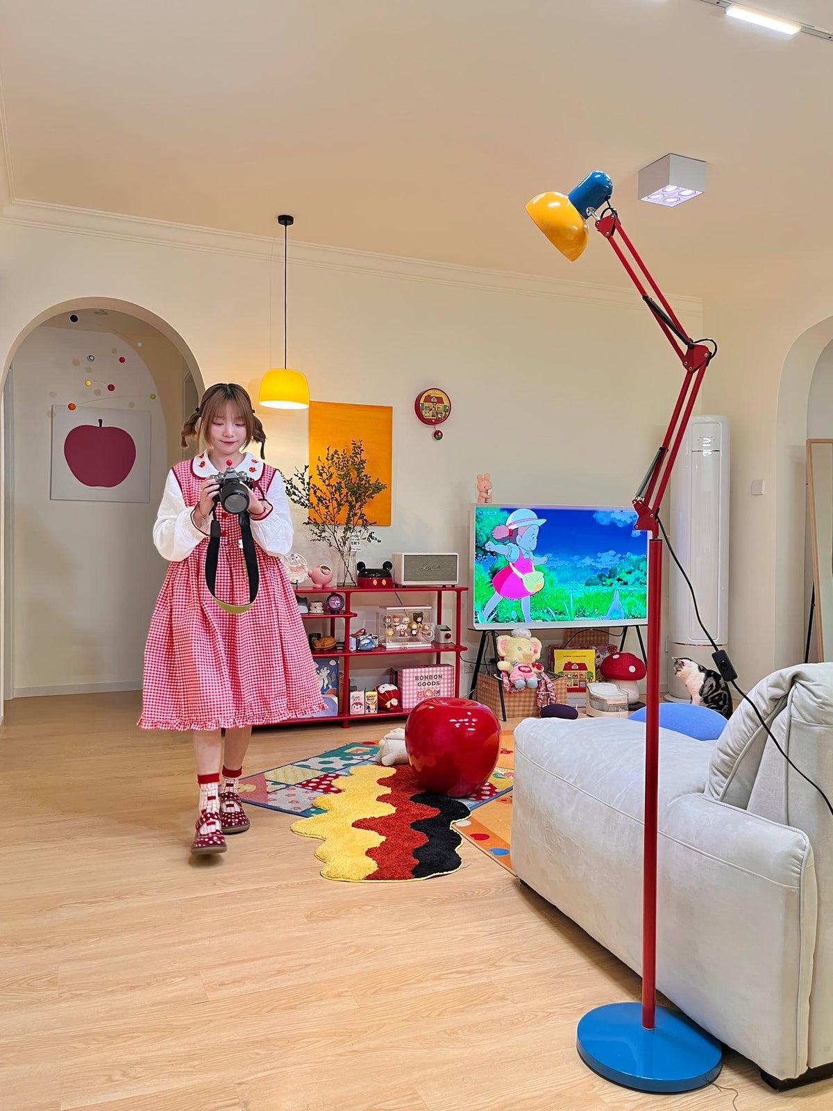 Idoren legesyg gulvlampe