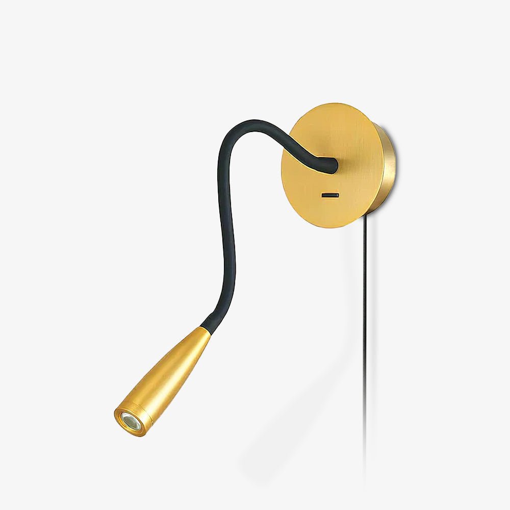 Rivanelle moderne minimalistisk væglampe med stik