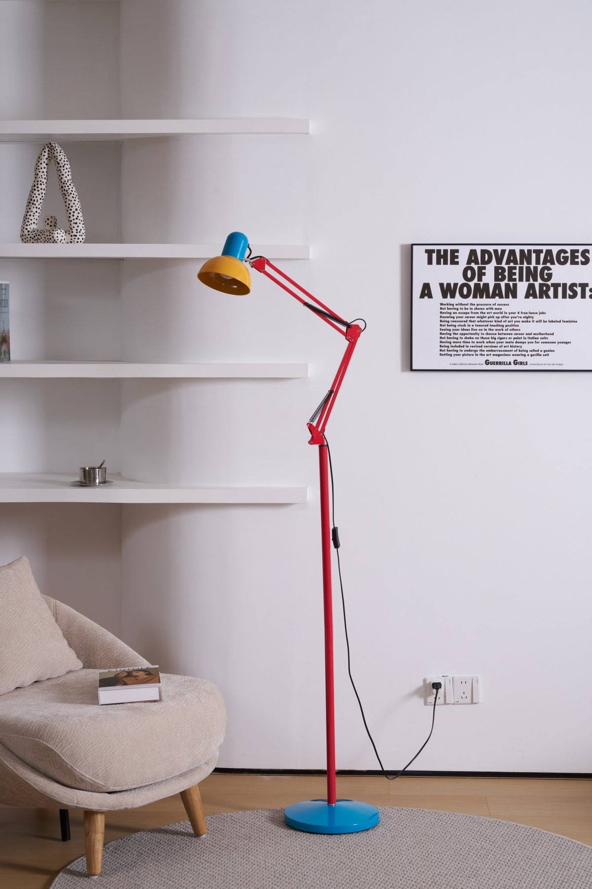Idoren legesyg gulvlampe