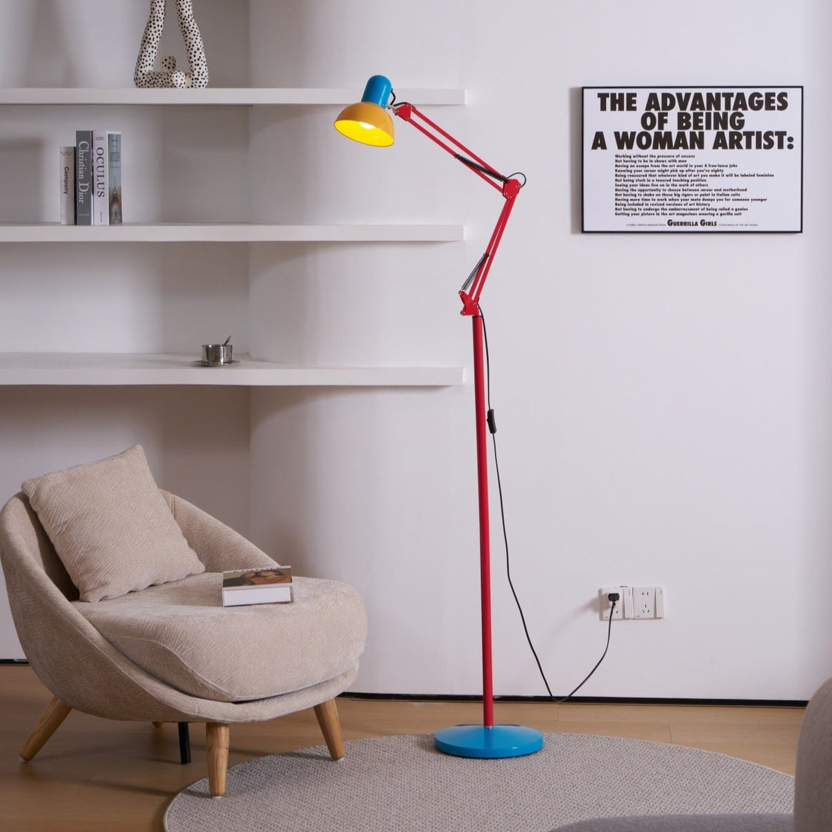 Idoren legesyg gulvlampe