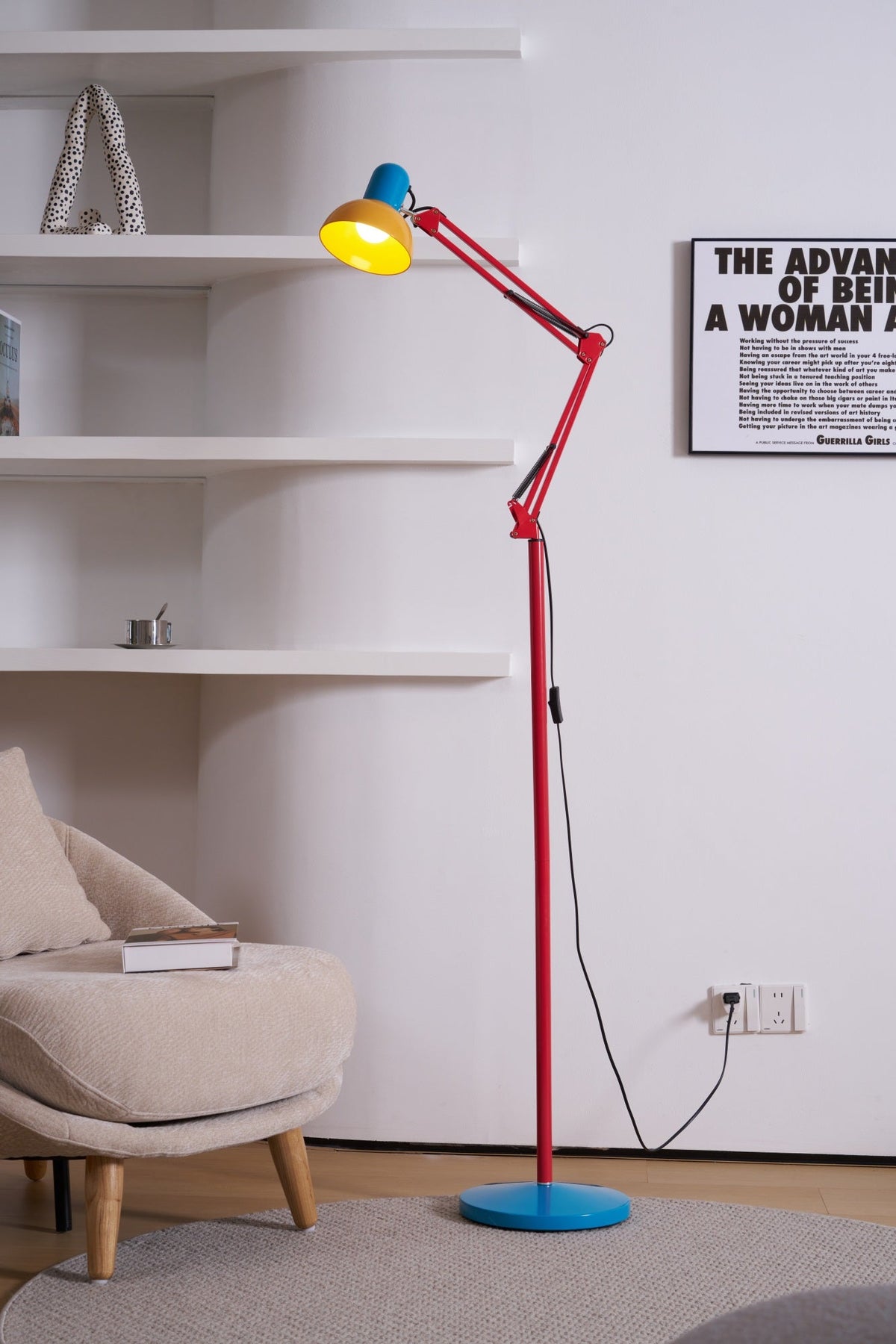 Idoren legesyg gulvlampe