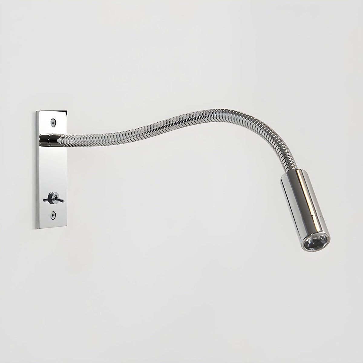 Flame flexibel vägglampa med svanhals
