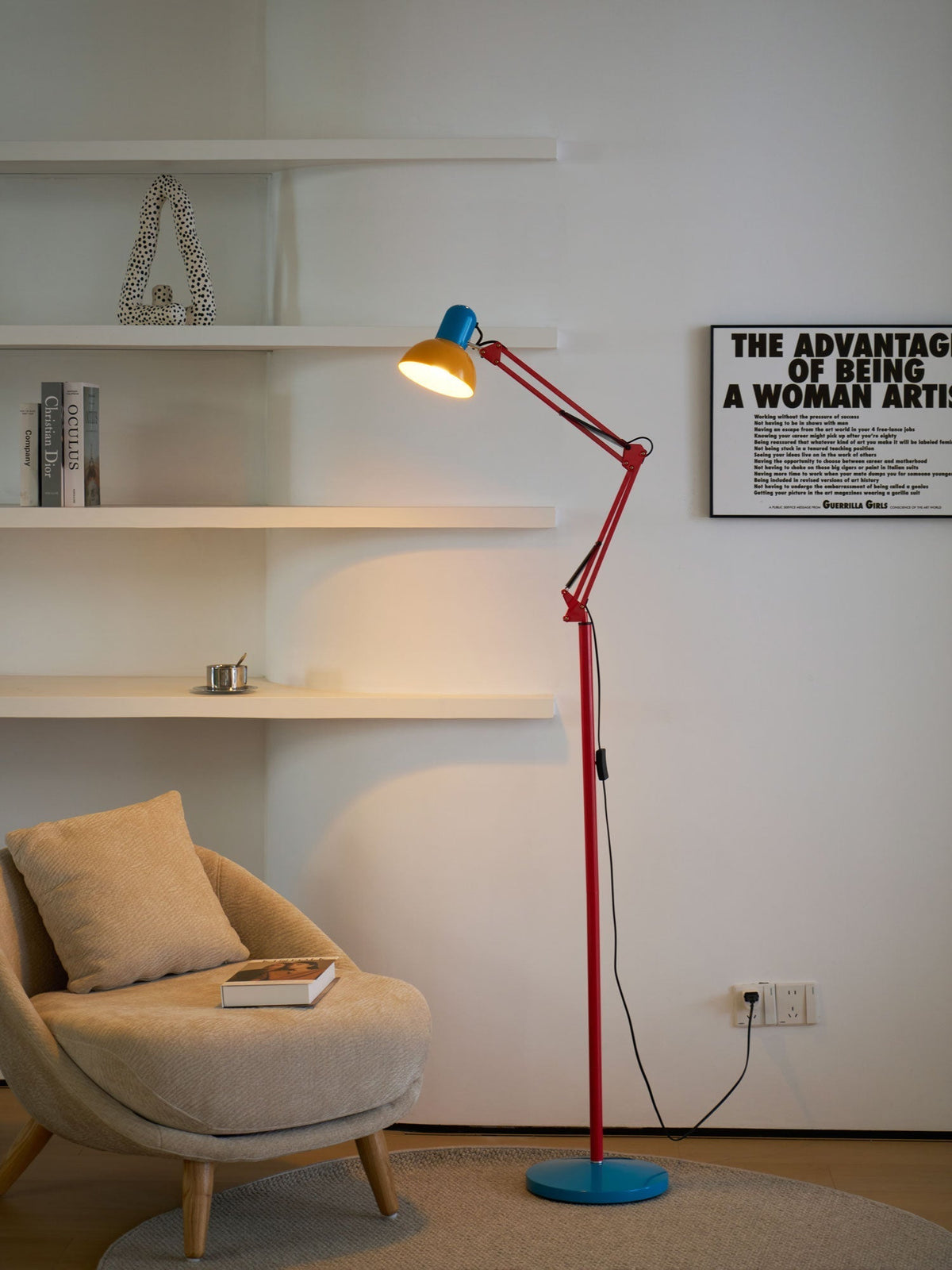 Idoren legesyg gulvlampe