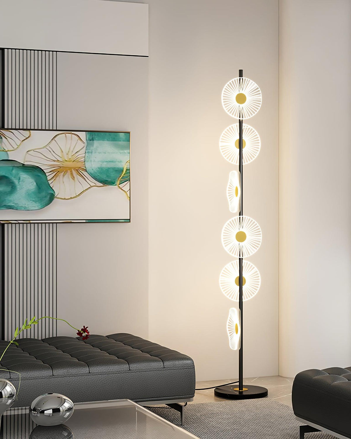 Petaira Luxe -marmorilattiavalaisin