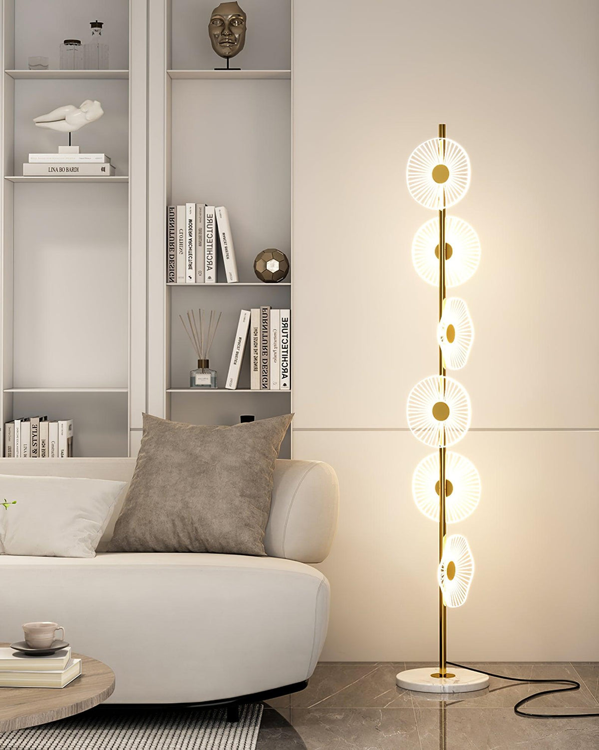Petaira Luxe -marmorilattiavalaisin