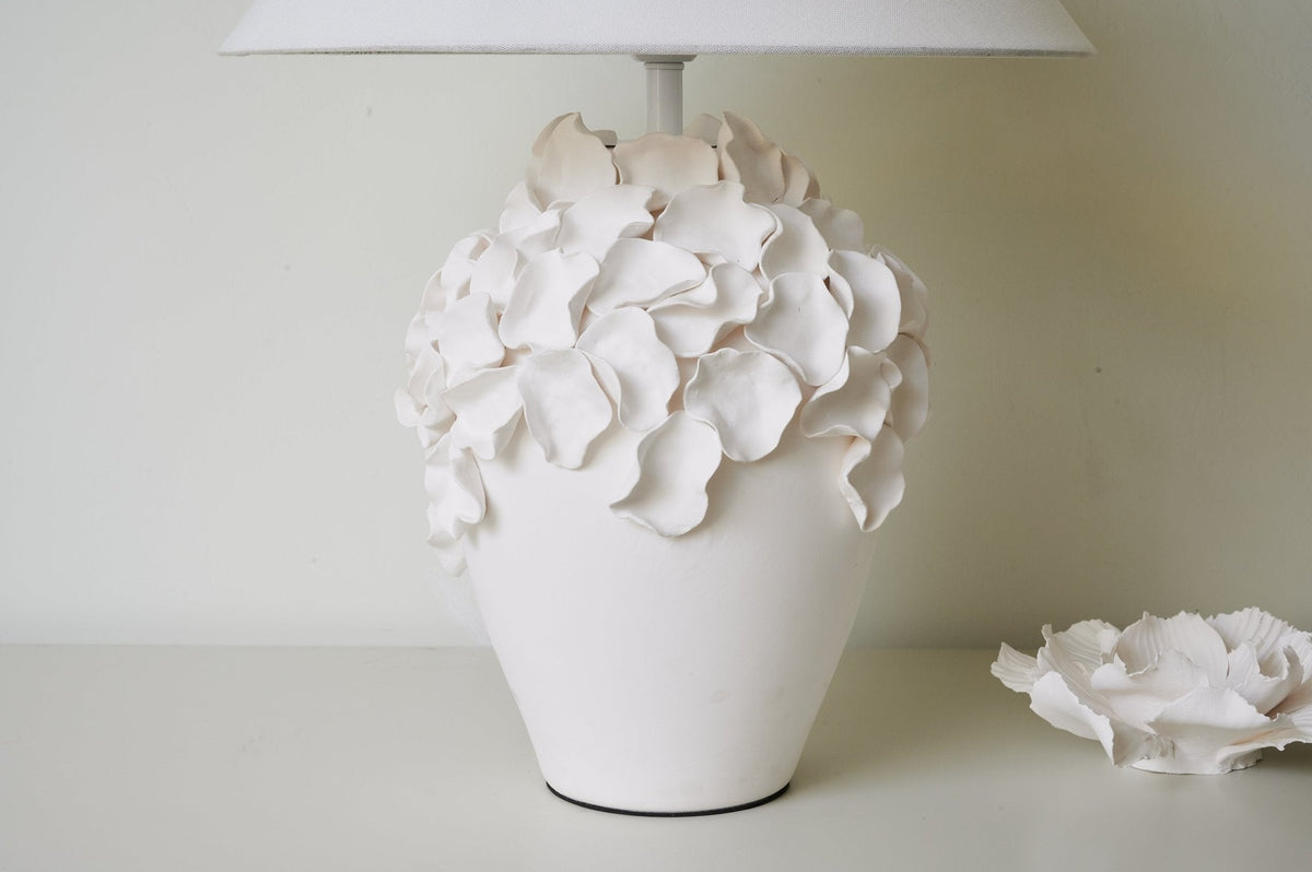 Candeeiro de mesa em cerâmica moderna Eleanor