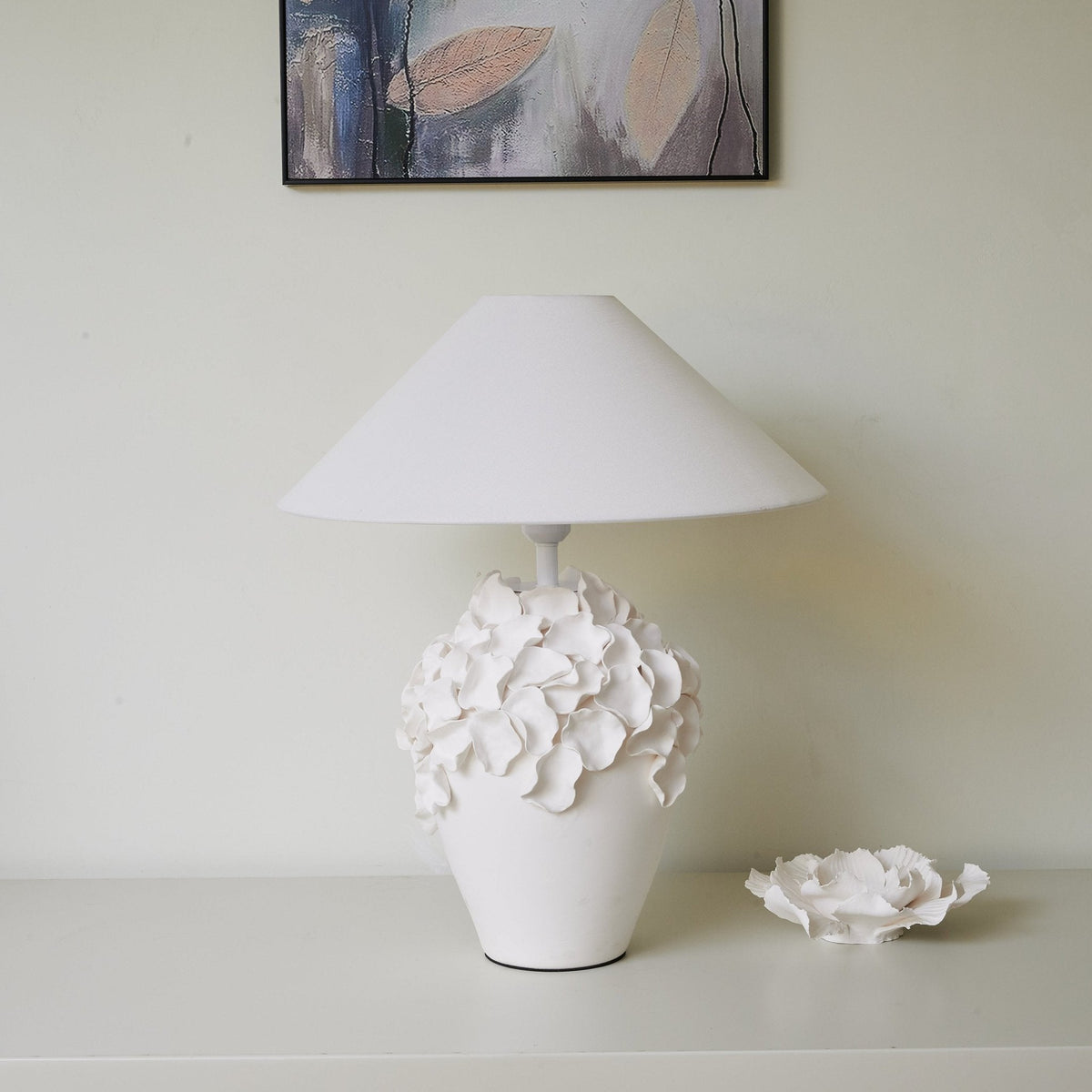 Candeeiro de mesa em cerâmica moderna Eleanor