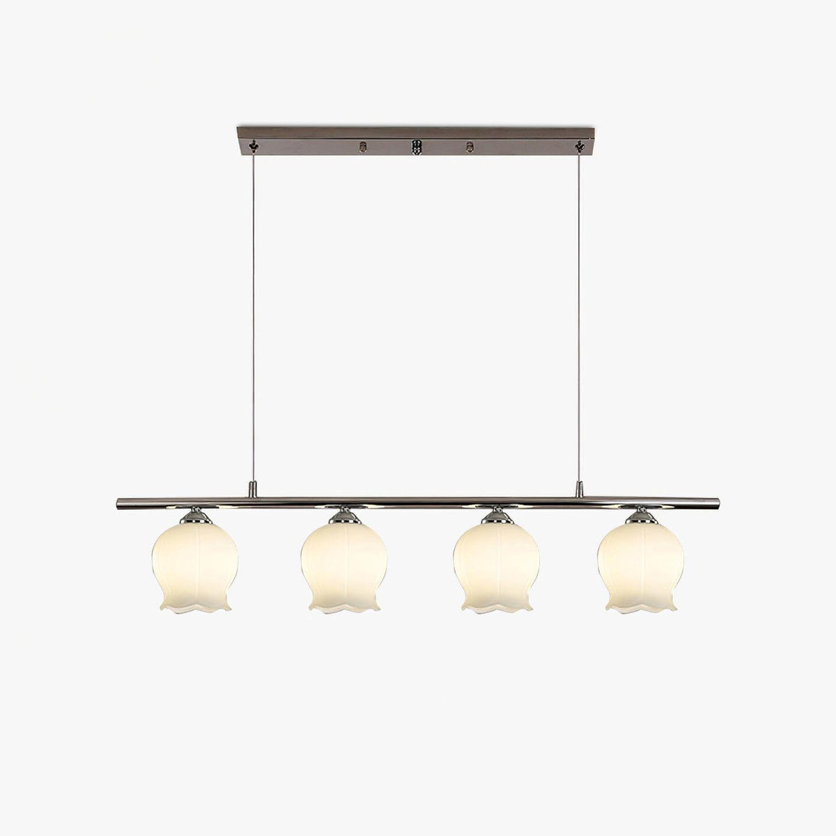 Evenara moderne minimalistisk blomstret glaspendellampe