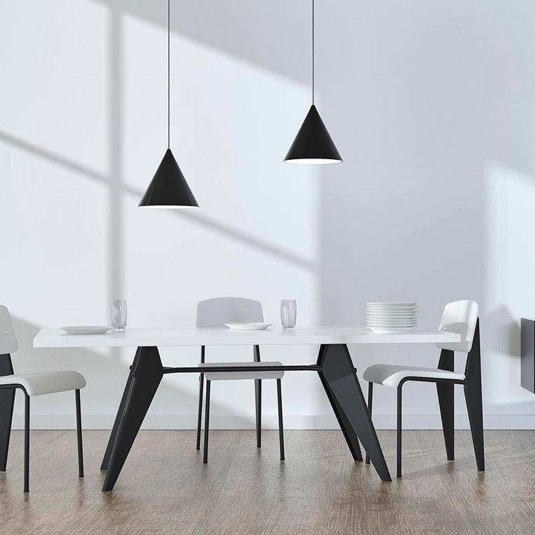 Fio minimalistisk pendellampa i plast