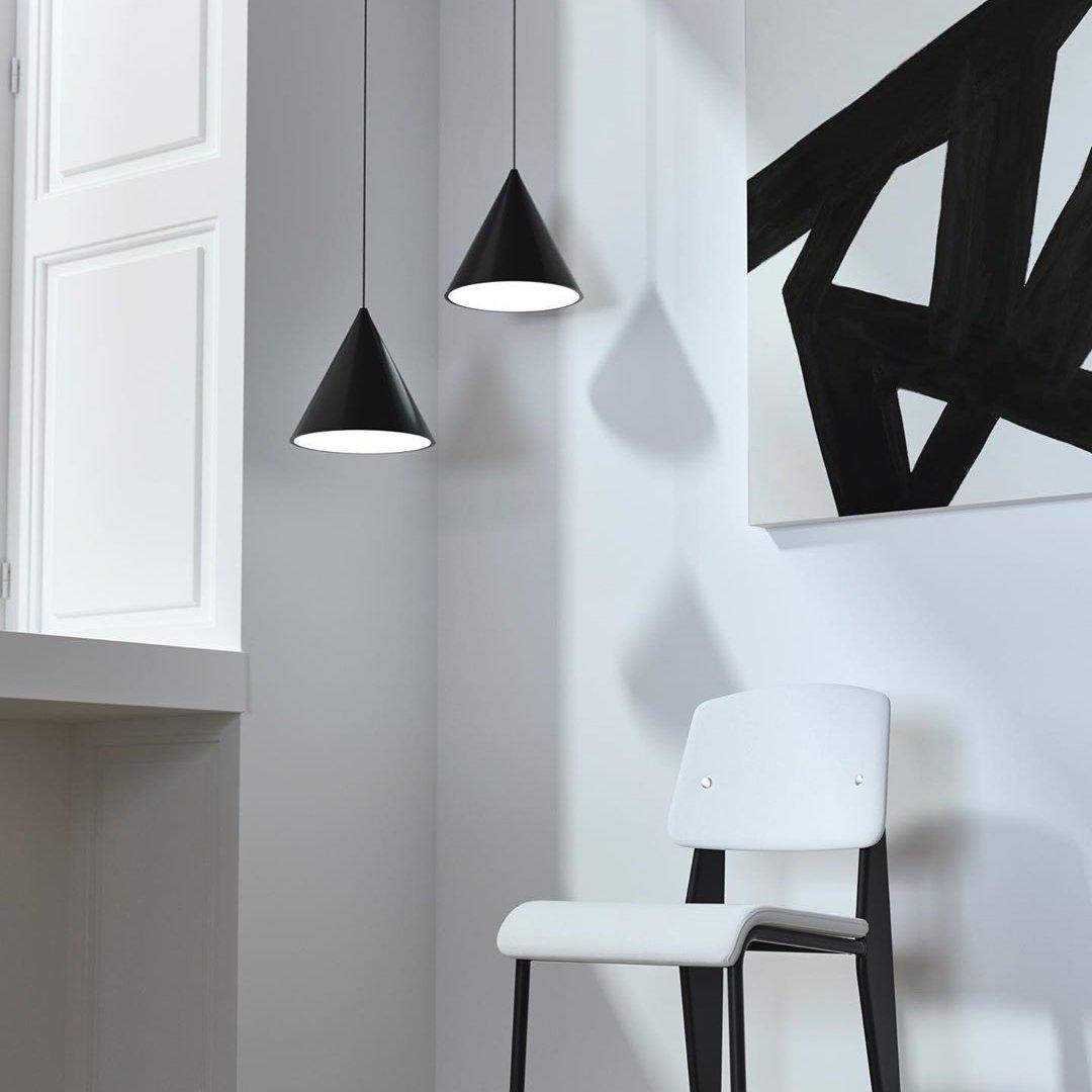 Fio minimalistisk pendellampa i plast