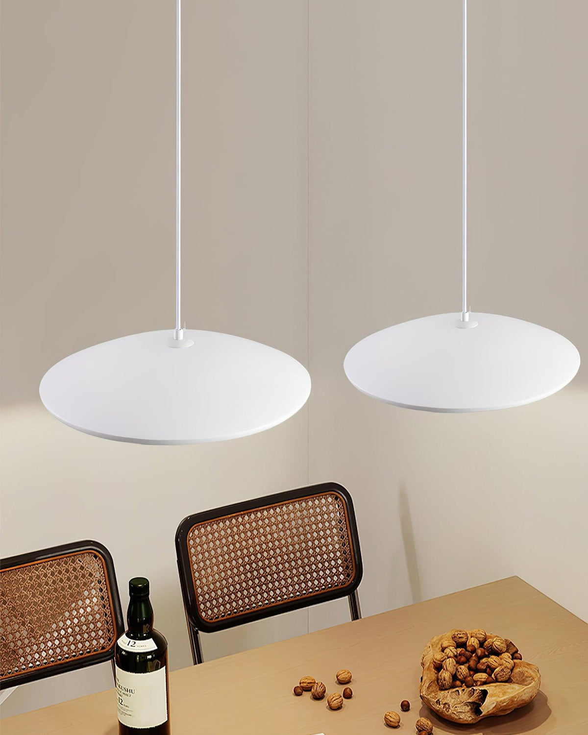Jhel kunstnerisk flyvende tallerken-resinlampe