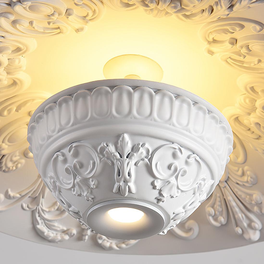 Jhel kunstnerisk flyvende tallerken-resinlampe