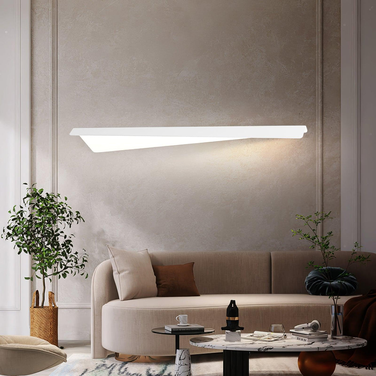 Candeeiro de parede de linhas dobráveis minimalista moderno Sysore