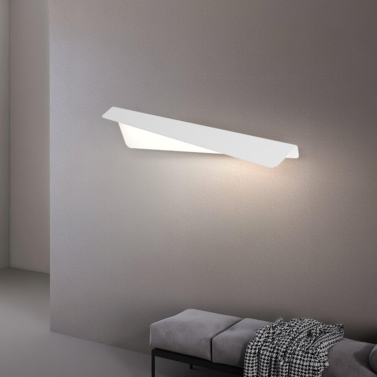 Candeeiro de parede de linhas dobráveis minimalista moderno Sysore