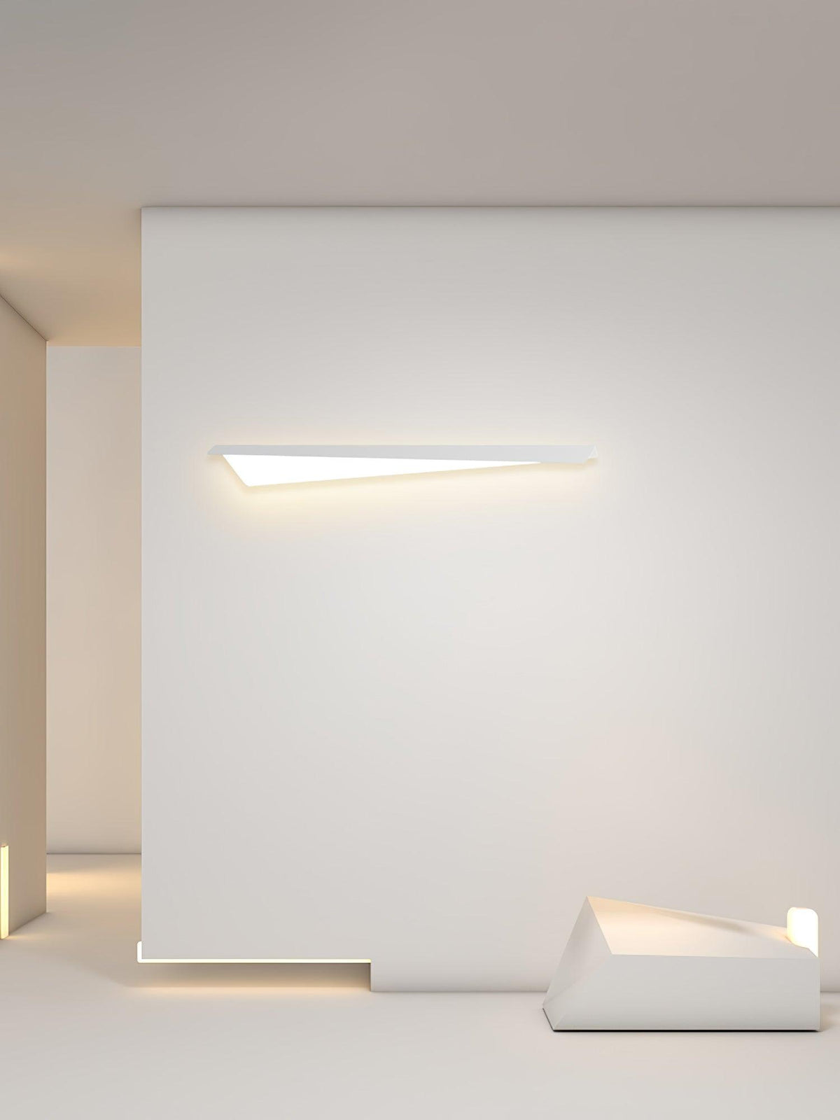 Candeeiro de parede de linhas dobráveis minimalista moderno Sysore
