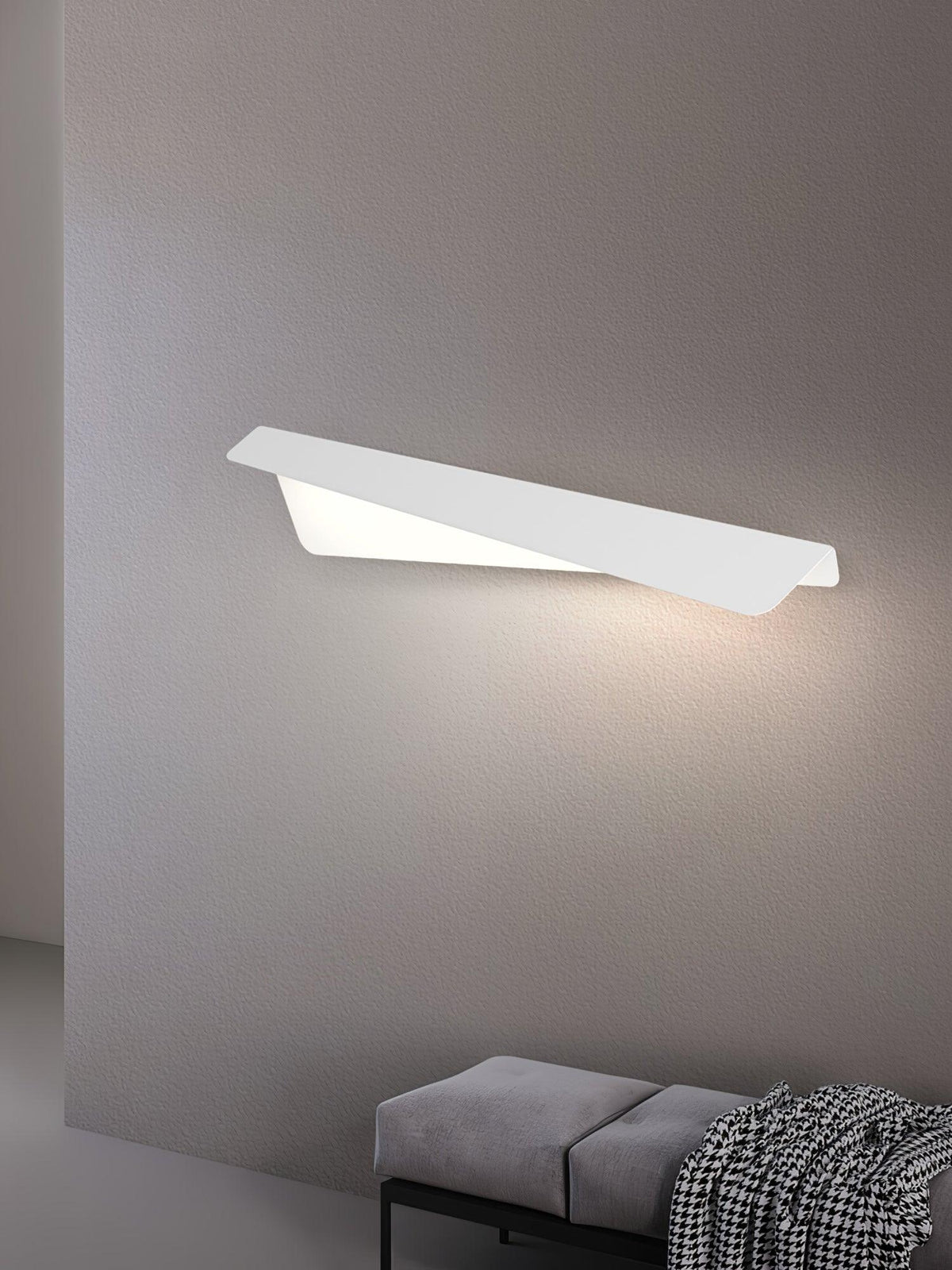 Candeeiro de parede de linhas dobráveis minimalista moderno Sysore