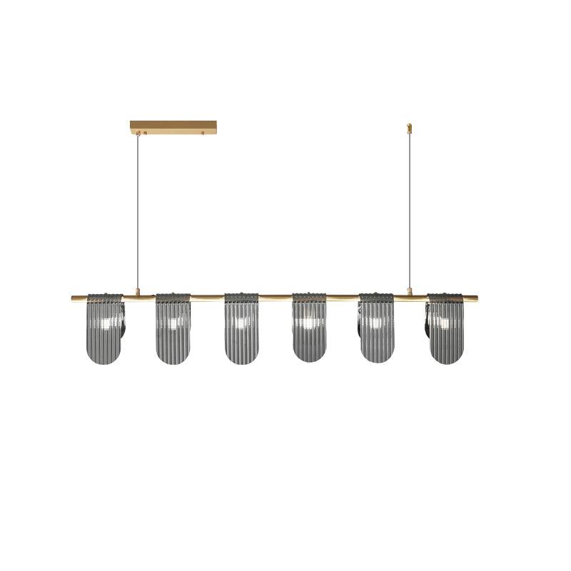 Candelabro de vidro moderno Celorella