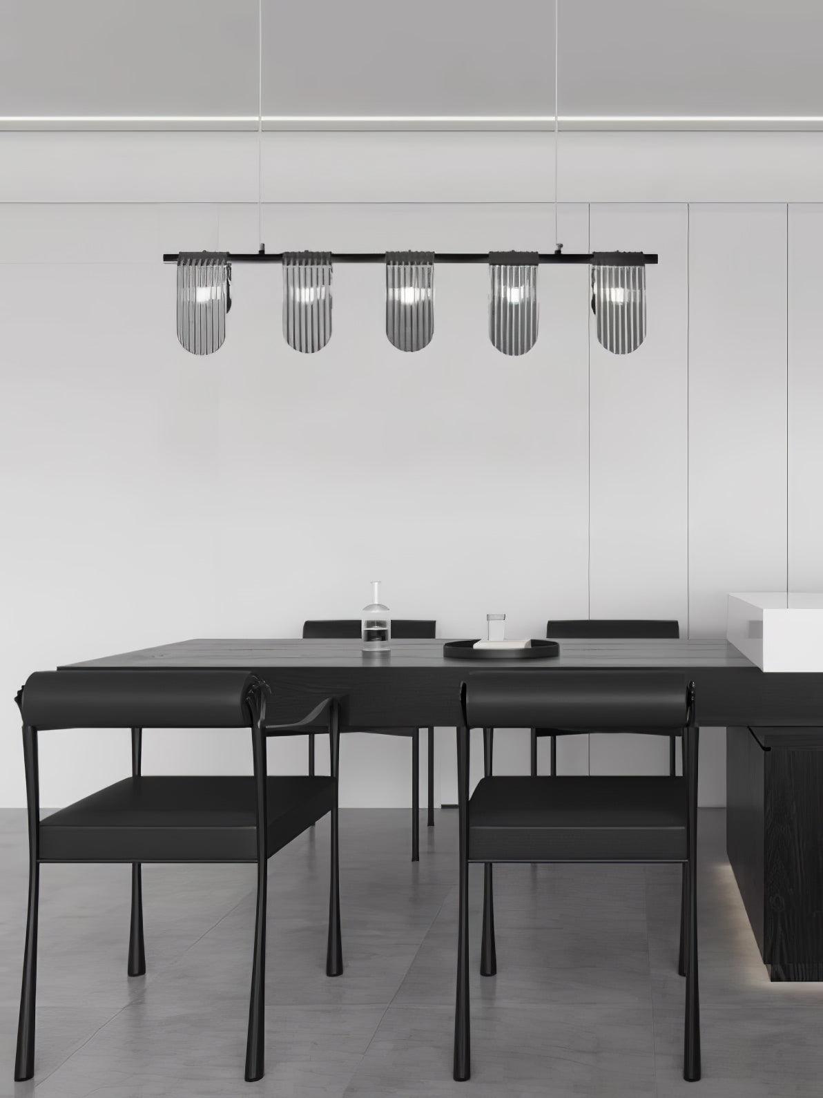 Candelabro de vidro moderno Celorella