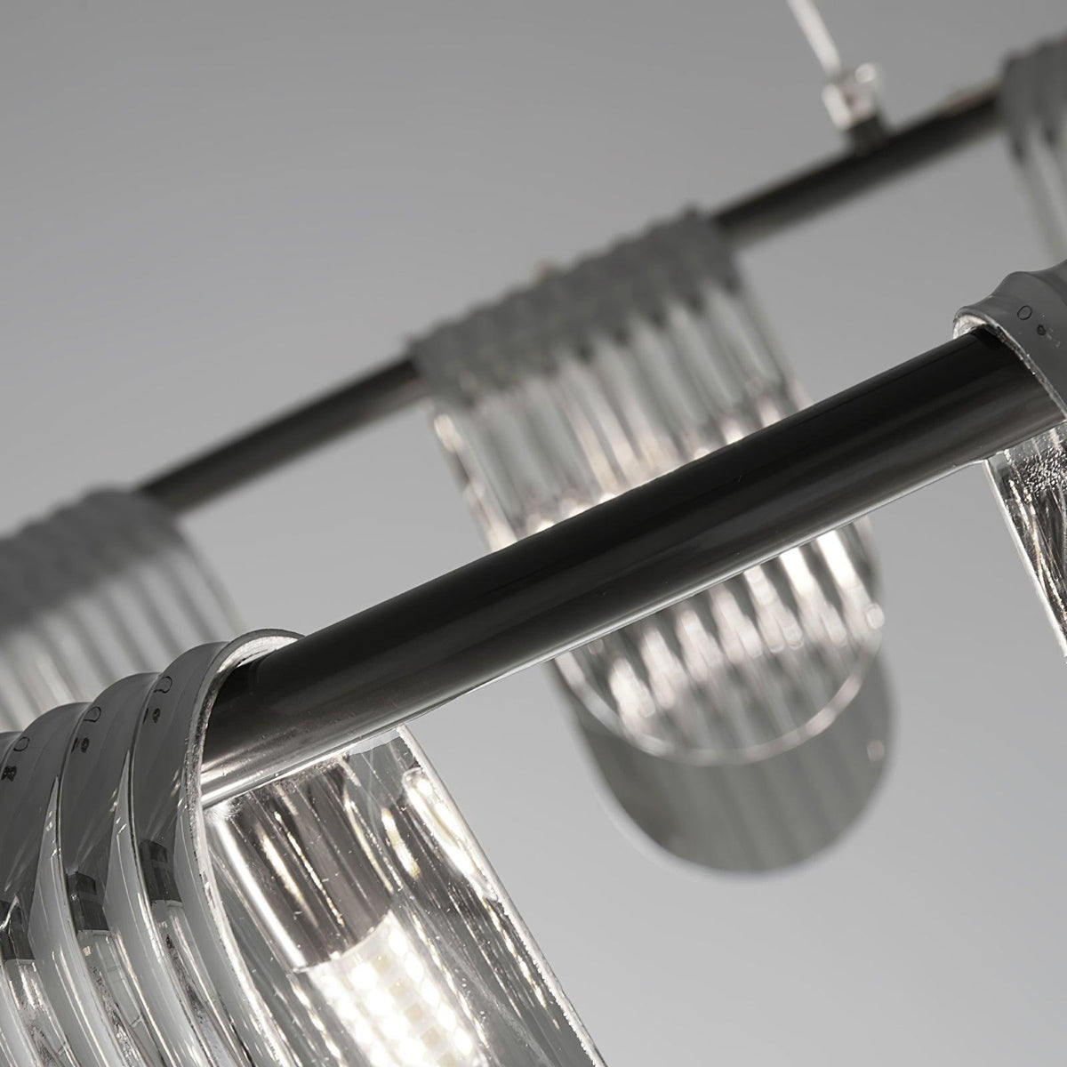 Candelabro de vidro moderno Celorella