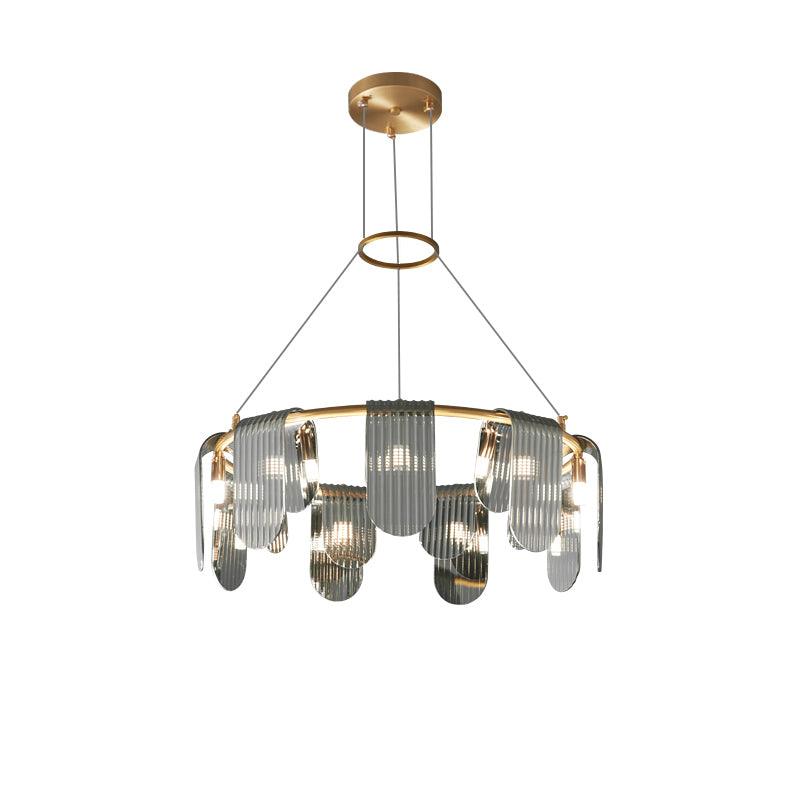 Candelabro de vidro moderno Celorella