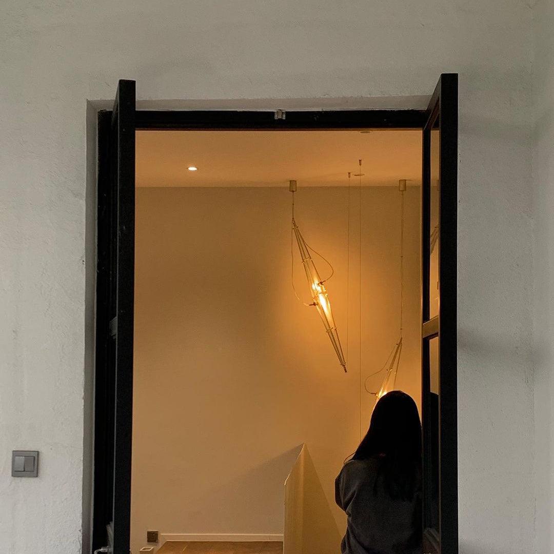 Adan moderne minimalistisk kunstnerisk pendellampe