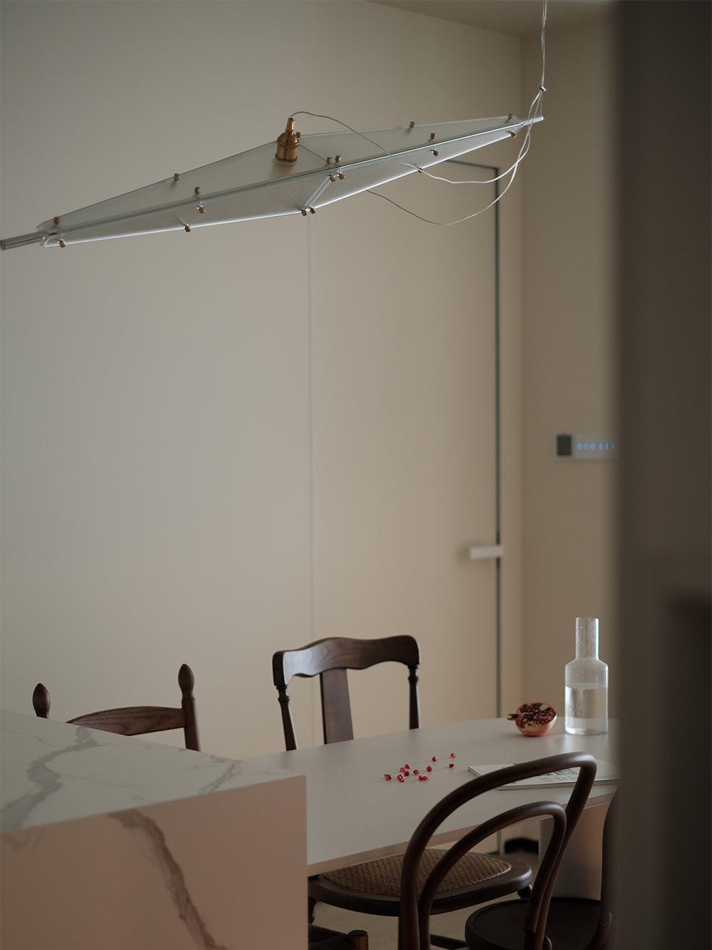 Adan moderne minimalistisk kunstnerisk pendellampe