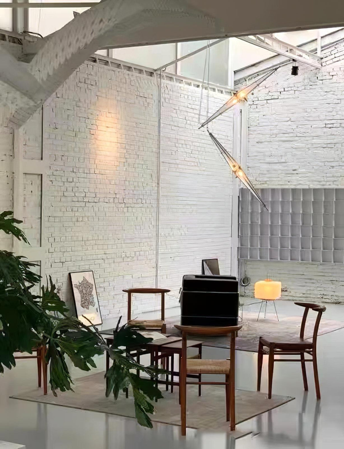 Adan moderne minimalistisk kunstnerisk pendellampe