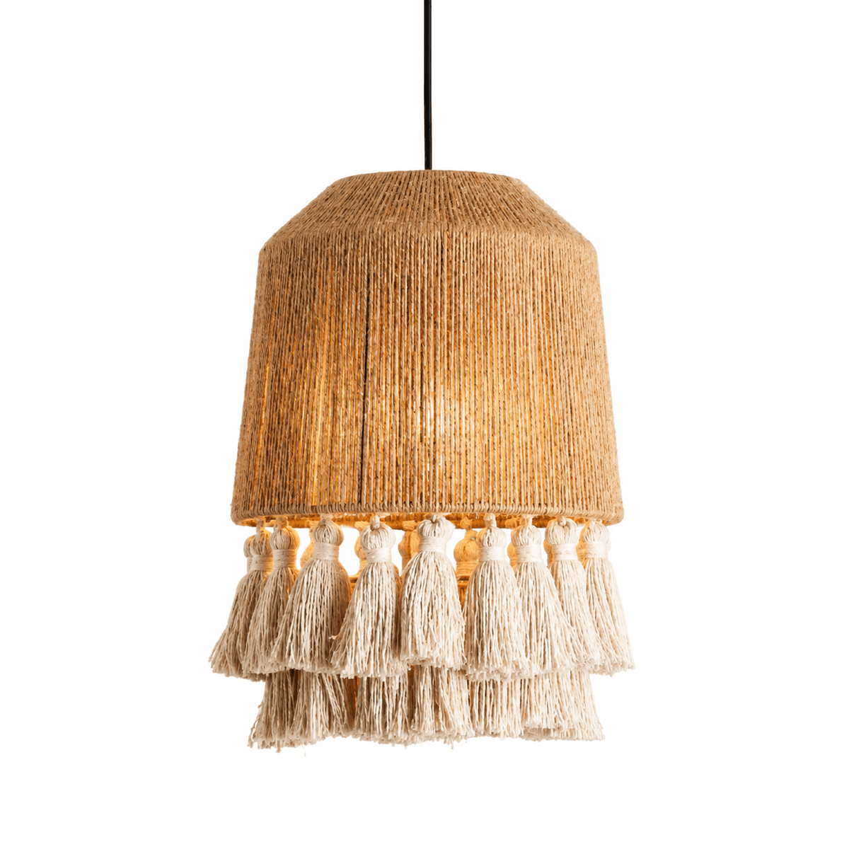 Fringe-pendellampe