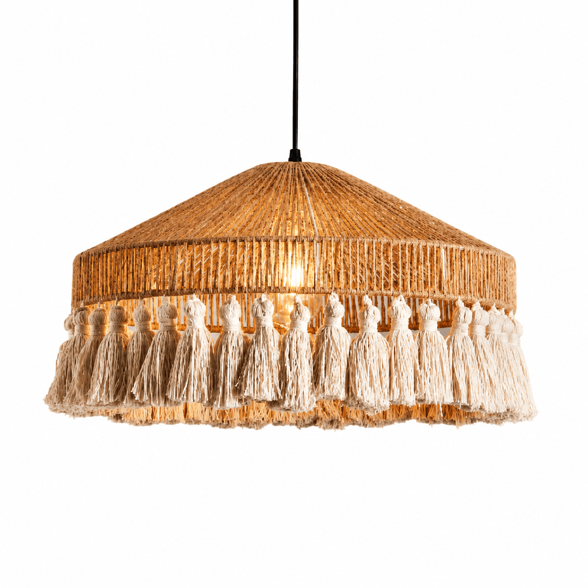 Fringe-pendellampe
