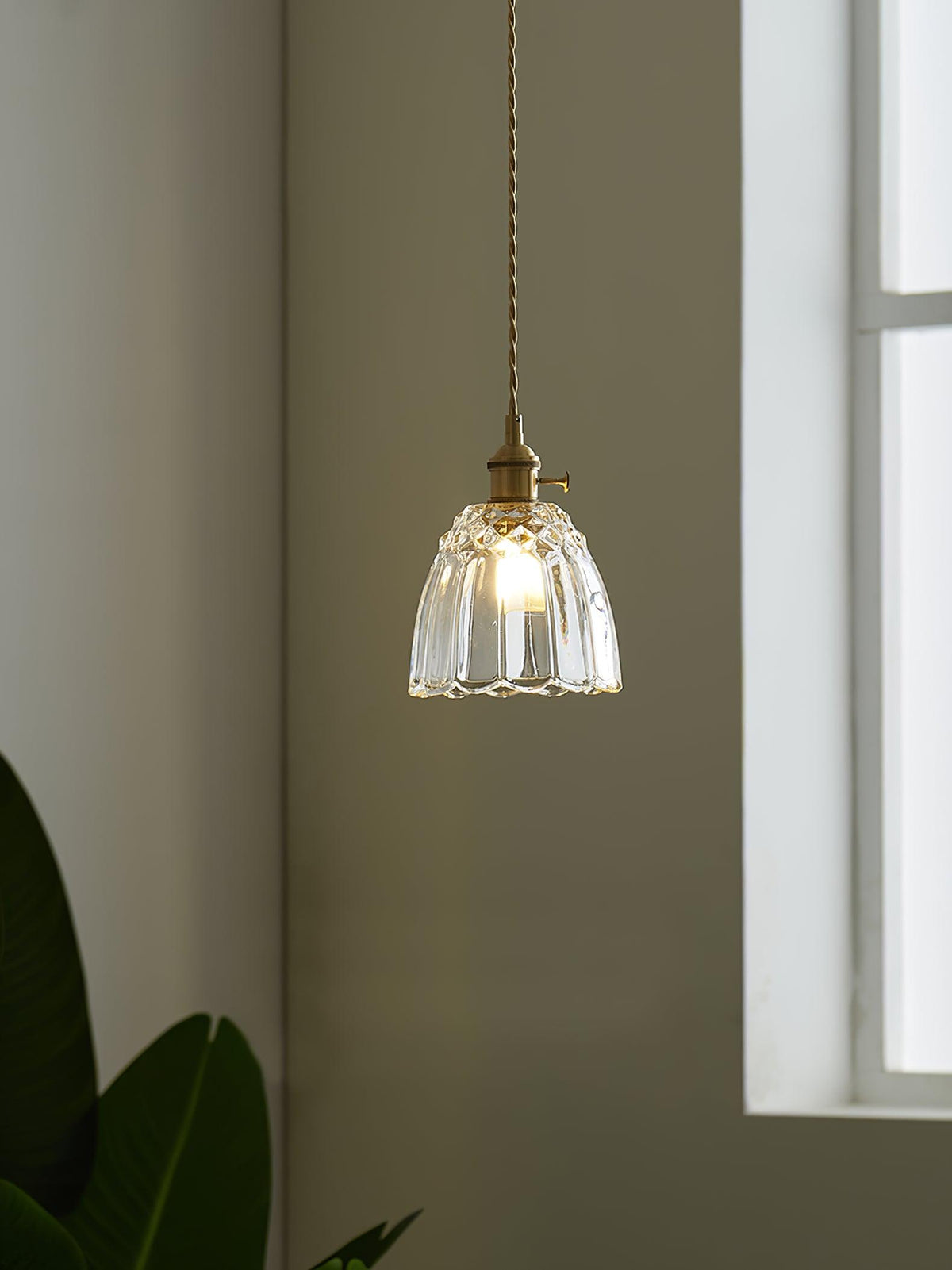 Candeeiro suspenso industrial elegante Amon