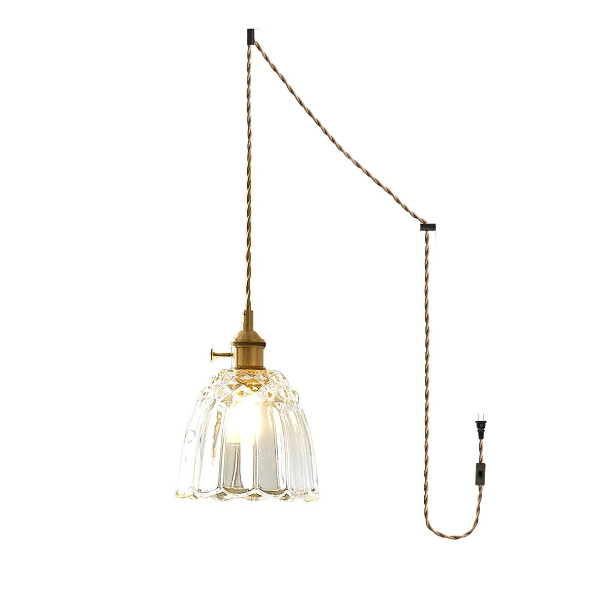 Candeeiro suspenso industrial elegante Amon