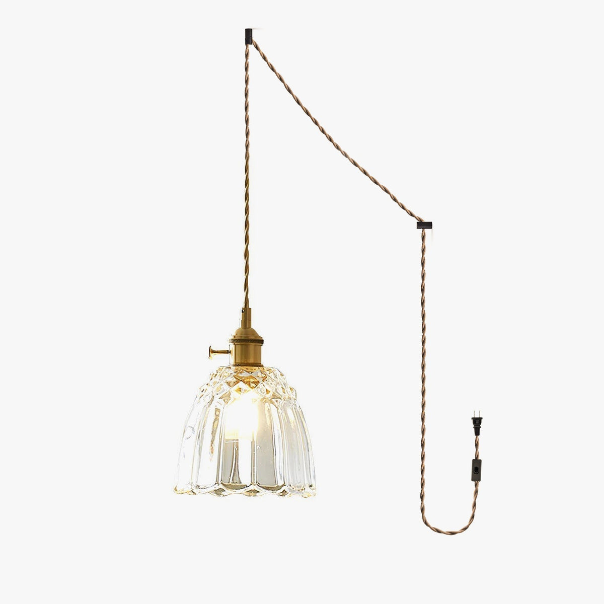 Candeeiro suspenso industrial elegante Amon