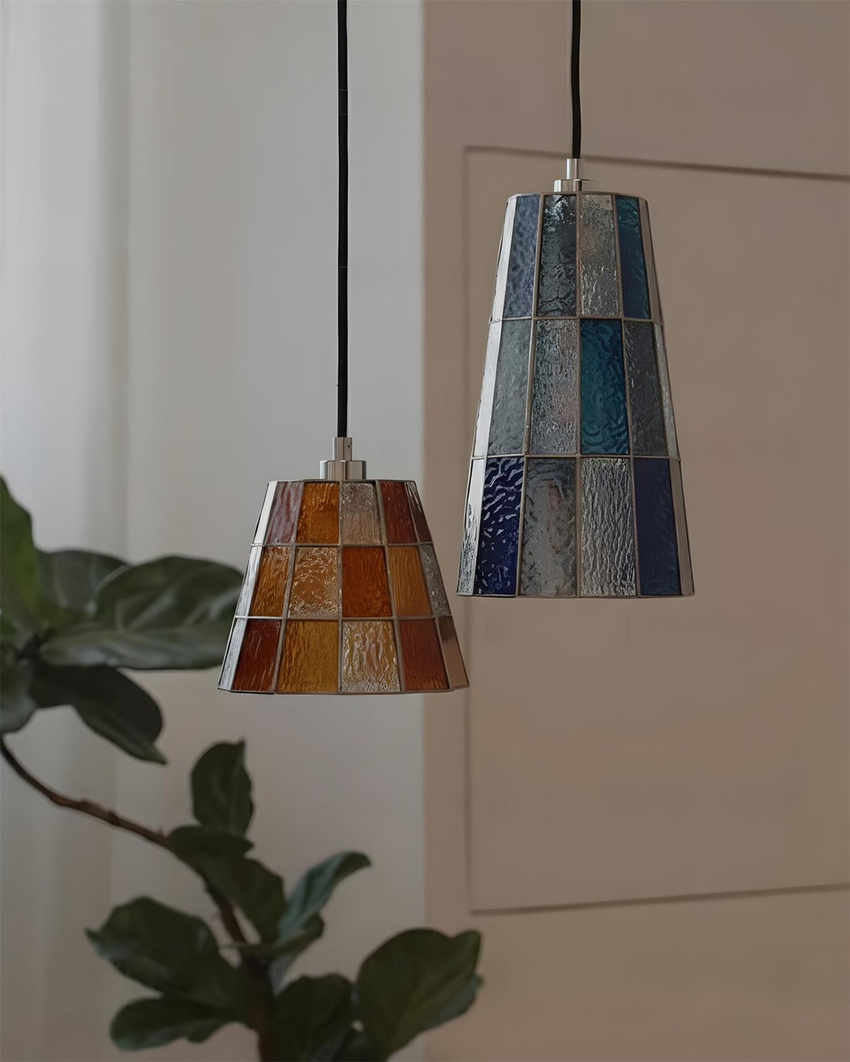 Amber & Azure taklampa