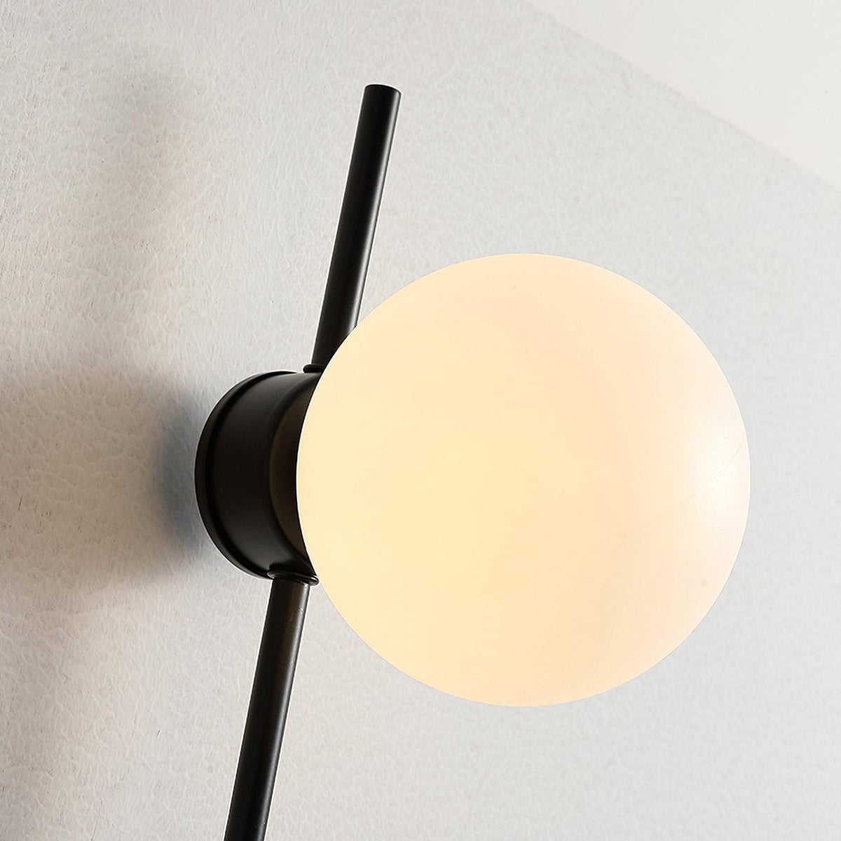 Curaeion moderne minimalistisk plug-in-væglampe i glas