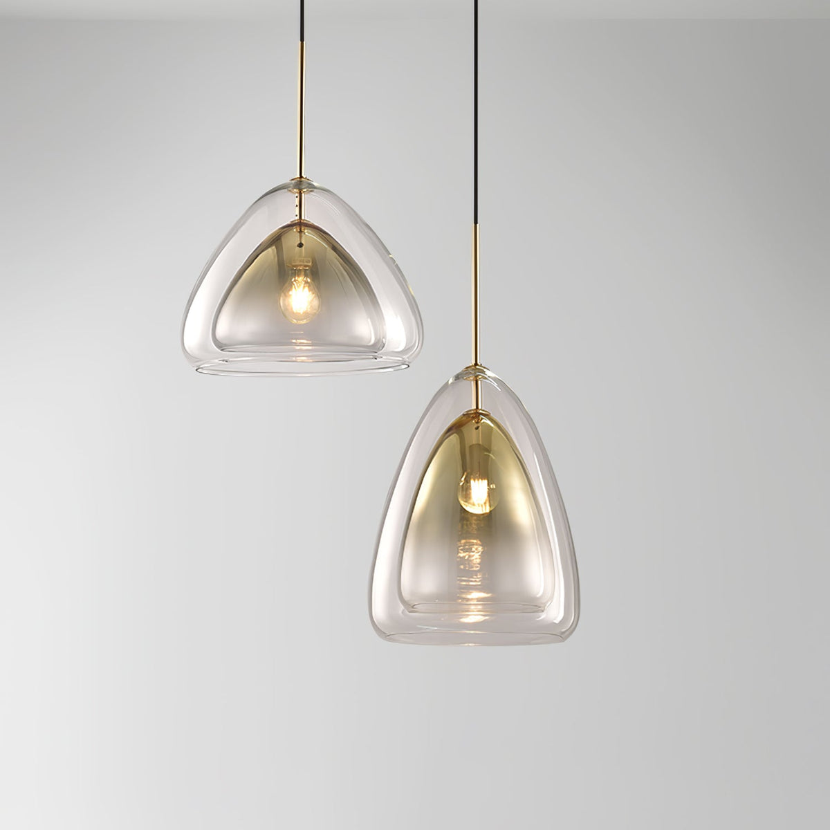 Dera lyxig pendellampa med lätt och elegant design