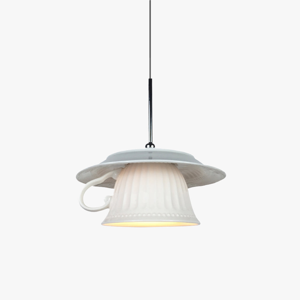 Valentina nordisk keramisk tekop-pendellampe 	Living Room