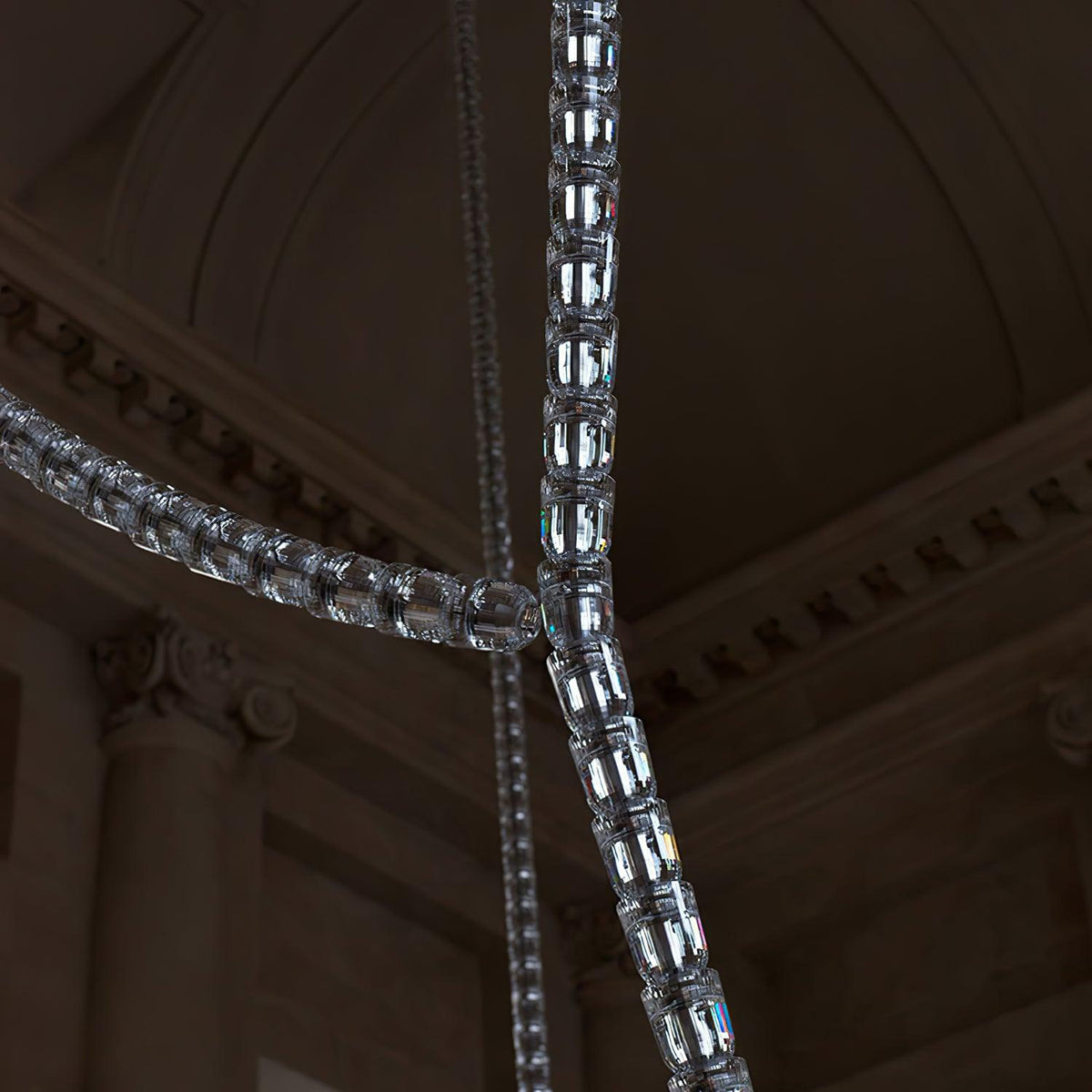 Candeeiro de teto LED moderno Aurvelis