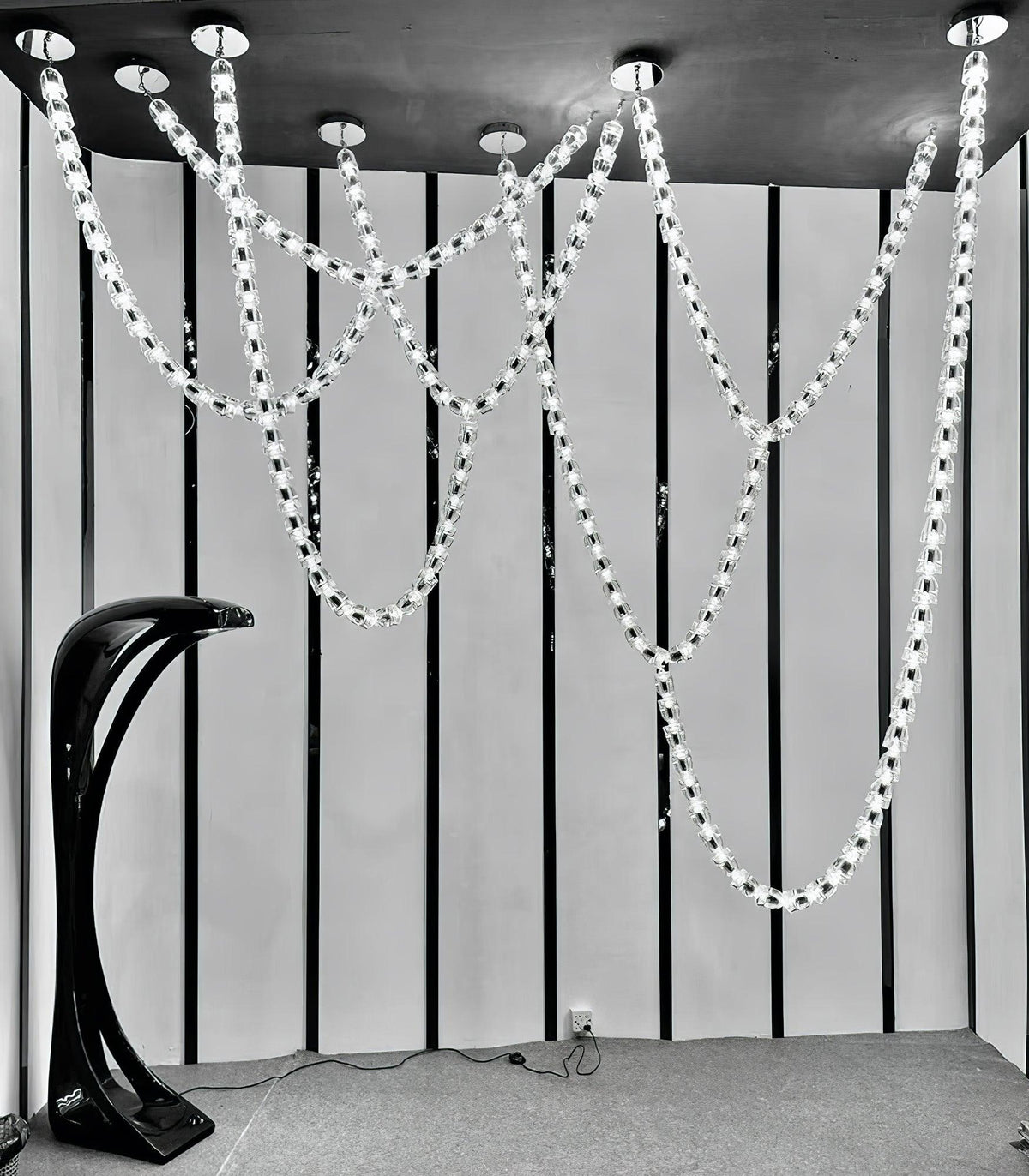 Candeeiro de teto LED moderno Aurvelis
