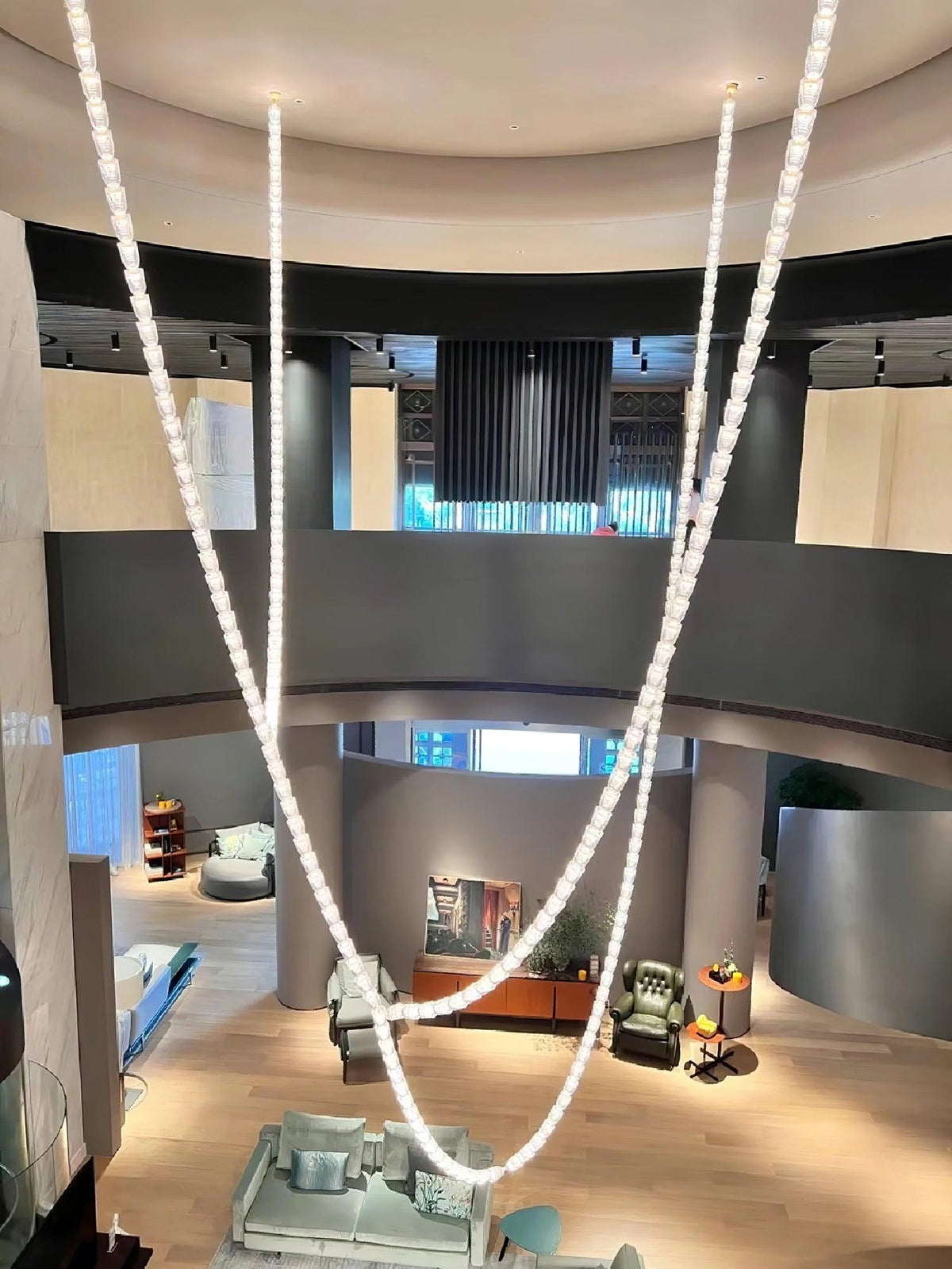Candeeiro de teto LED moderno Aurvelis