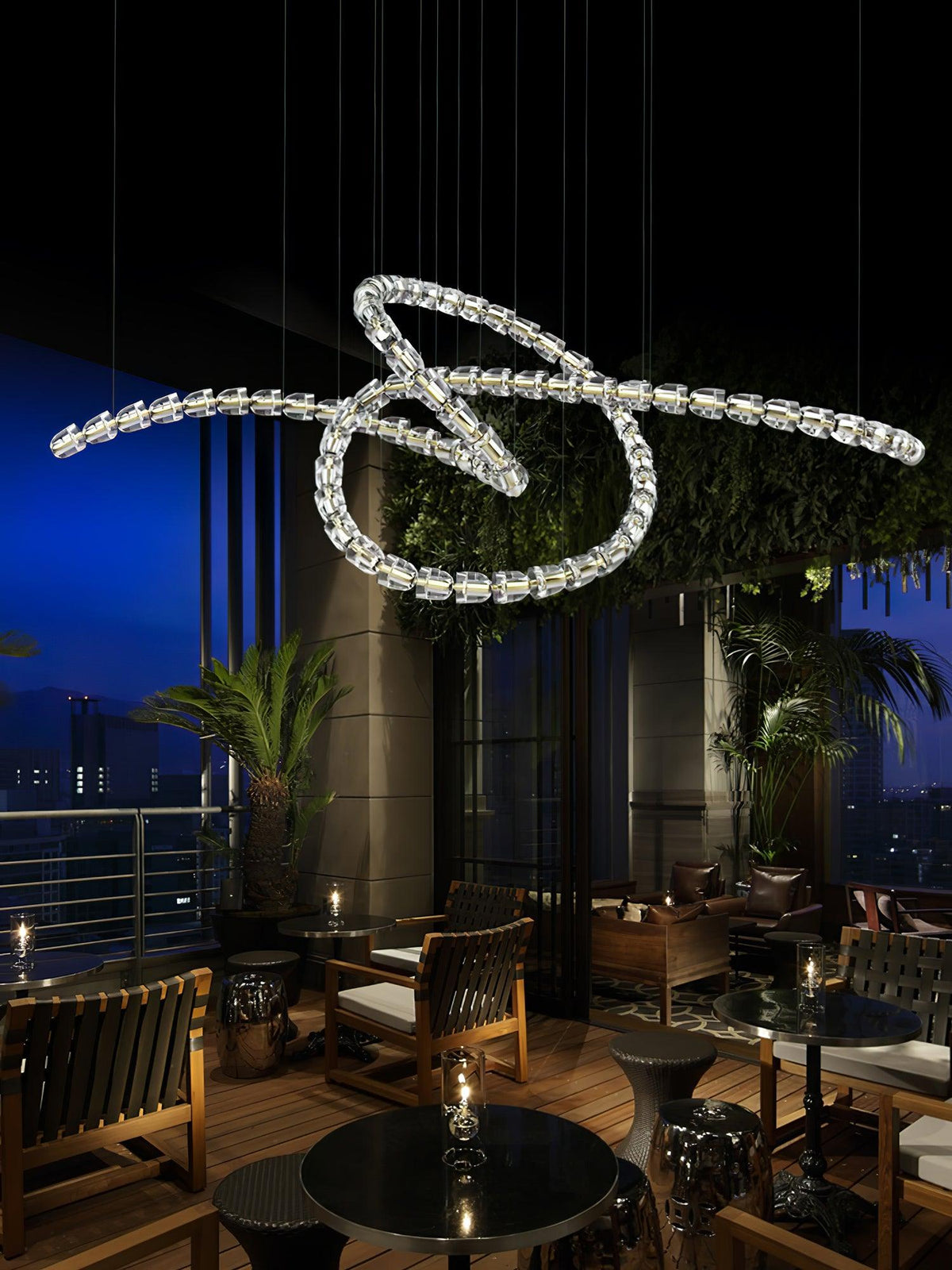 Candeeiro de teto LED moderno Vivaryra
