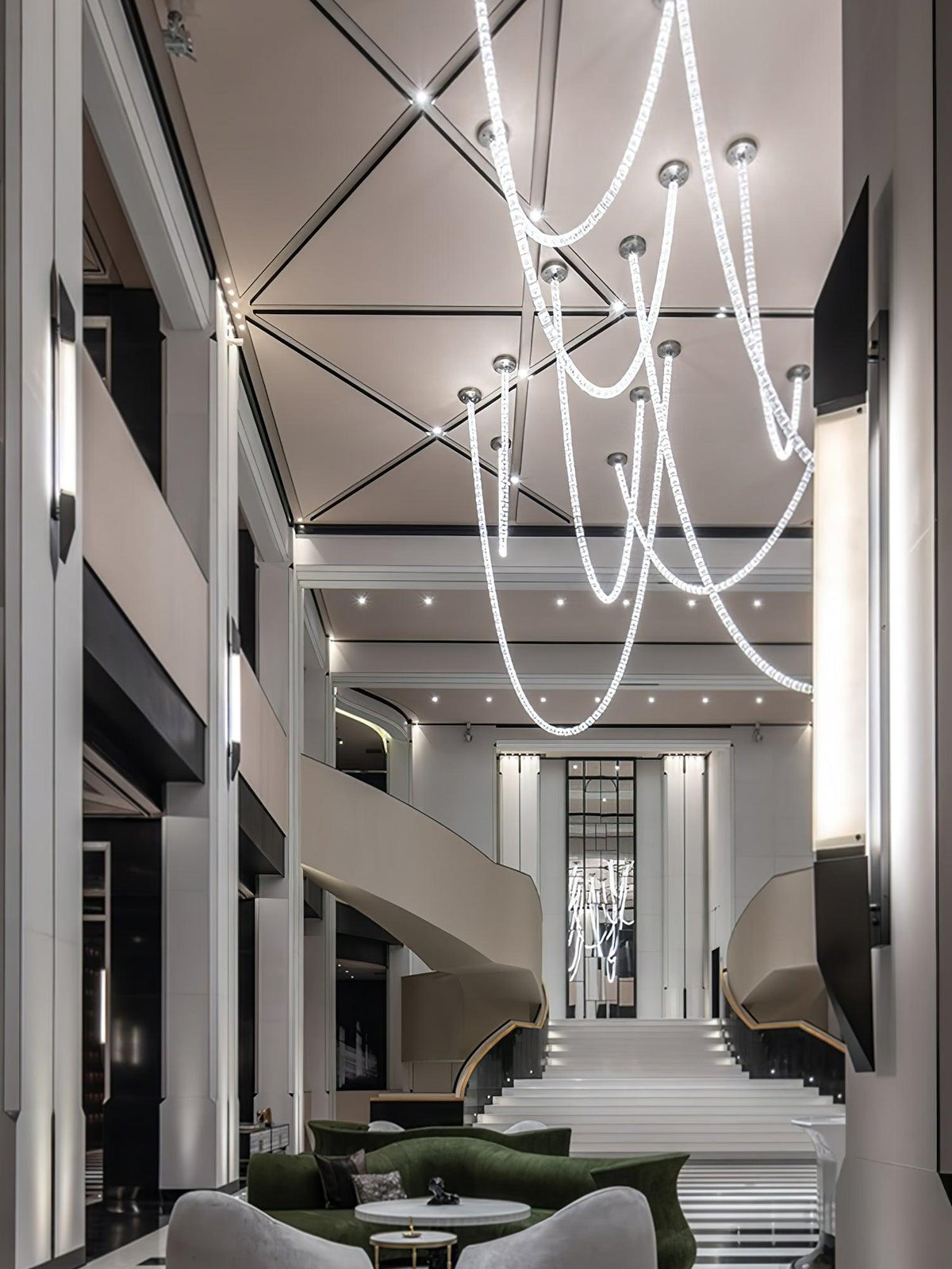 Candeeiro de teto LED moderno Vivaryra