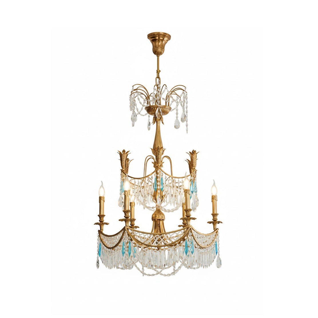 Candelabro de cristal Genovese