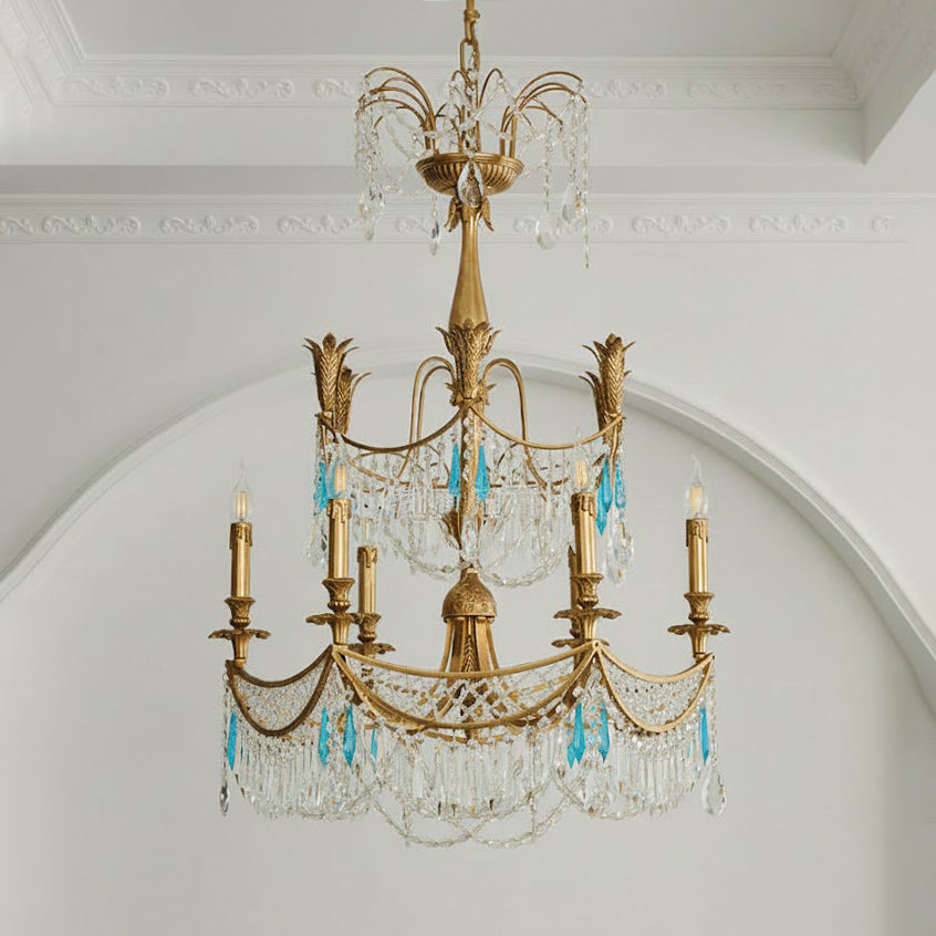 Candelabro de cristal Genovese