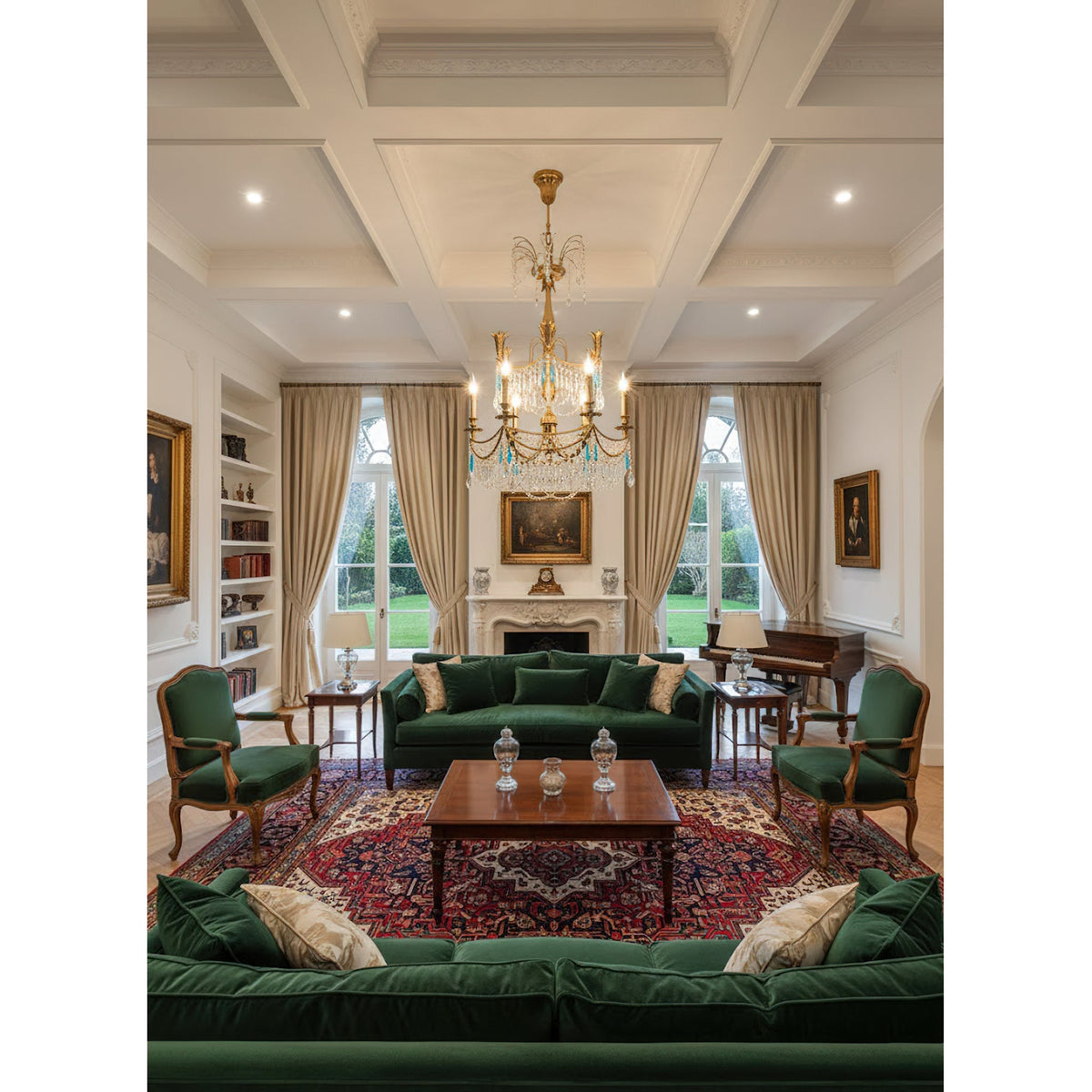 Candelabro de cristal Genovese