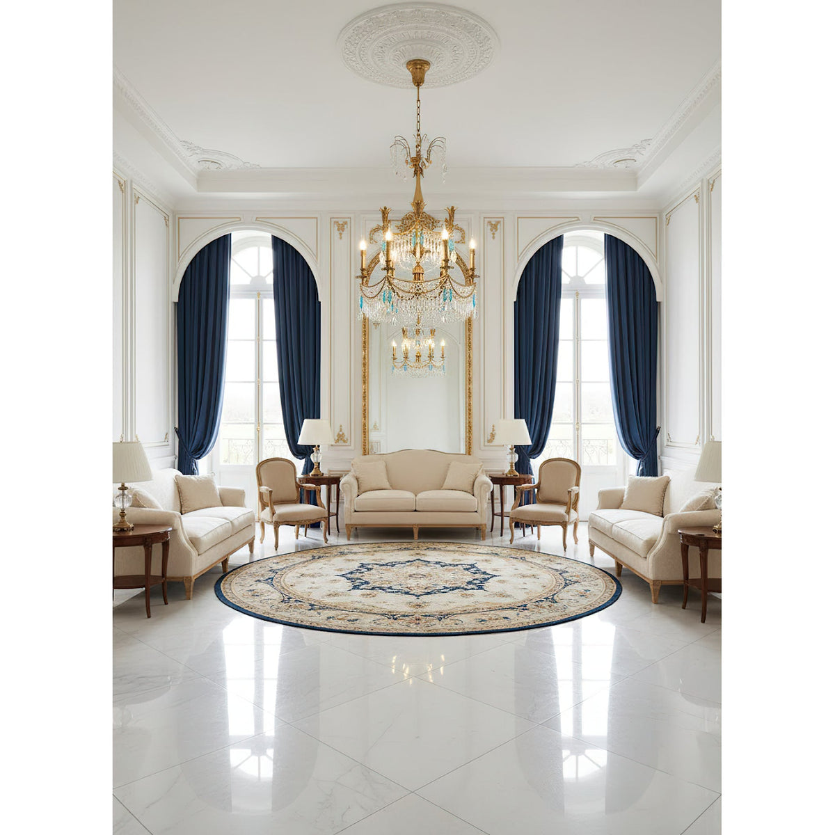 Candelabro de cristal Genovese