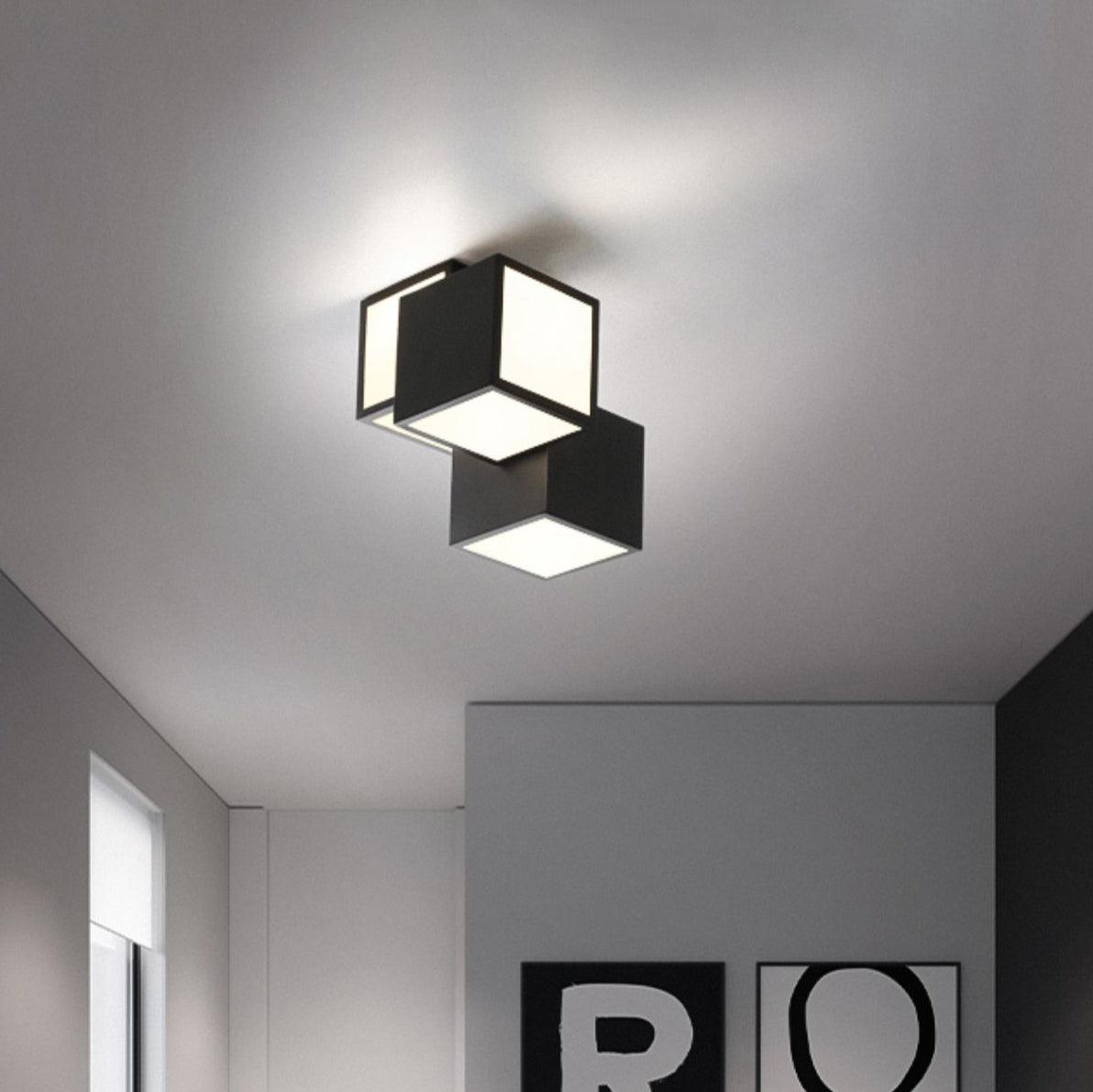 Candeeiro de teto geométrico moderno minimalista Evsilarae