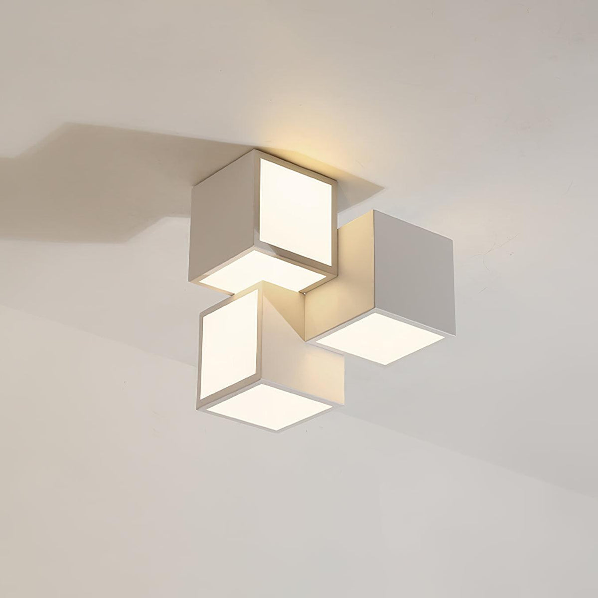 Candeeiro de teto geométrico moderno minimalista Evsilarae